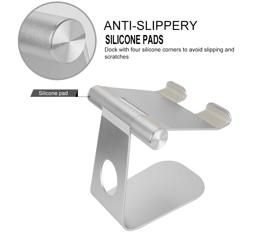 Compatibile con Apple, Supporto per tablet per iPad Mini Supporto per telefono Accessori da scrivania con staffa regolabile