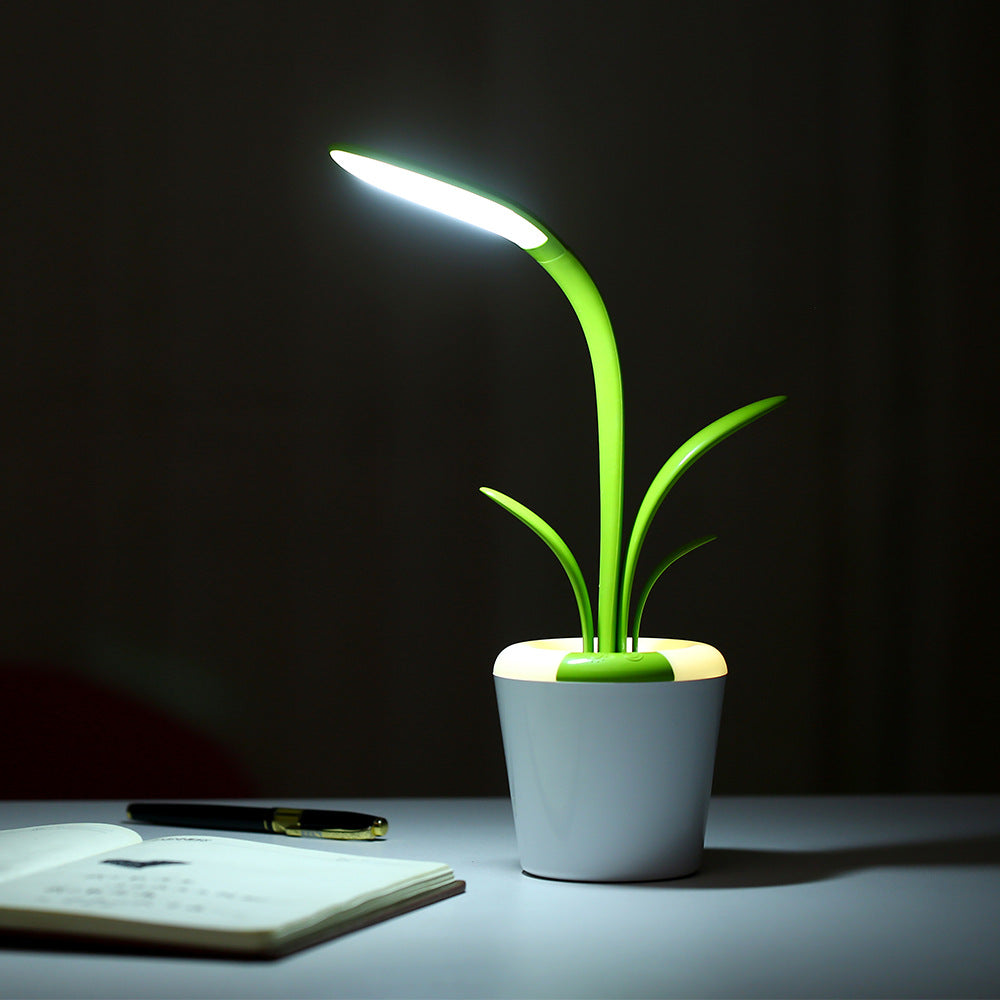 Lampade da scrivania moderne con USB, lampada da tavolo a LED con protezione per gli occhi per soggiorno, camera da letto, tavolini laterali, ufficio