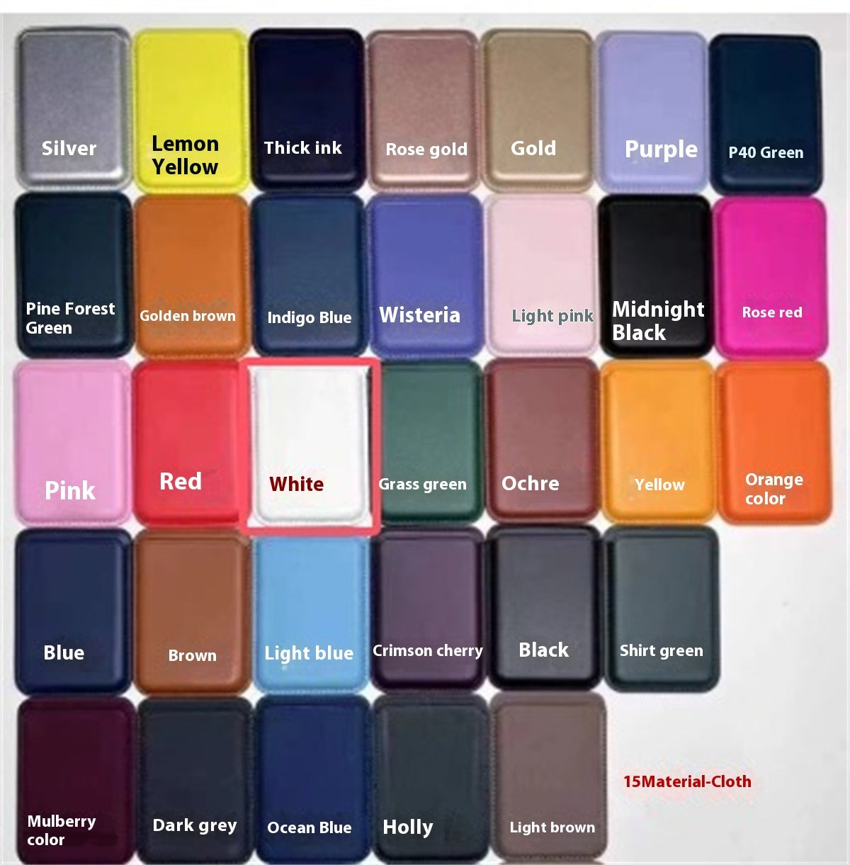 Custodia a portafoglio in pelle di lusso magnetica MagSafe per 14 Pro Max 13 12, con porta carte e assorbimento, custodia per accessori per telefono