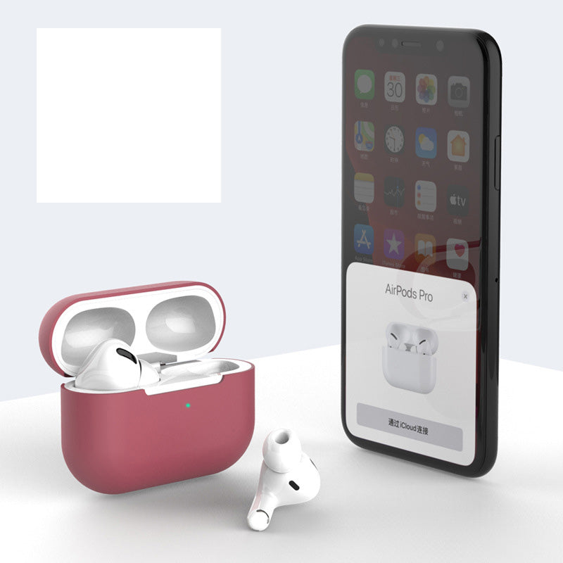 Compatibile con Apple, protezione in silicone per AirPods Pro