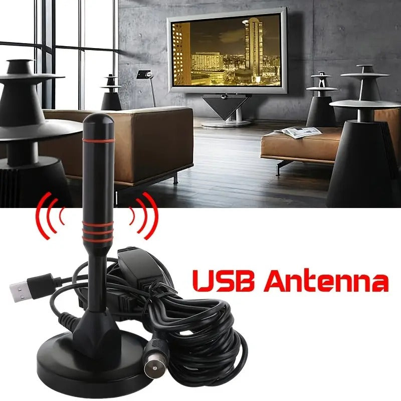Antenna TV a ventosa per interni/esterni DTMB DVB-T2