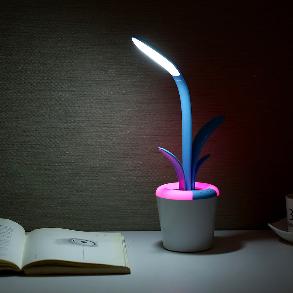 Lampade da scrivania moderne con USB, lampada da tavolo a LED con protezione per gli occhi per soggiorno, camera da letto, tavolini laterali, ufficio