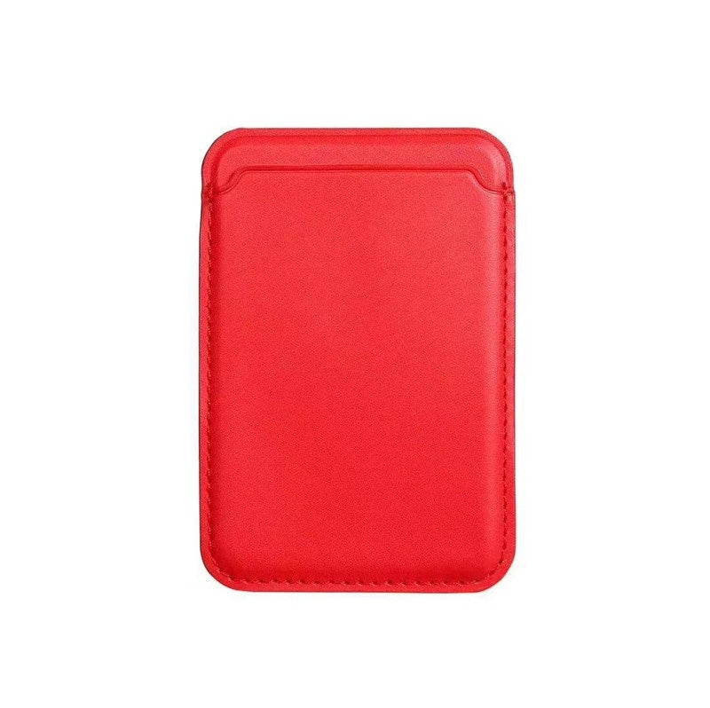 Custodia a portafoglio in pelle di lusso magnetica MagSafe per 14 Pro Max 13 12, con porta carte e assorbimento, custodia per accessori per telefono