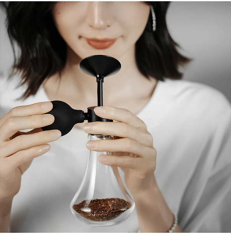 MHW-3BOMBER Coffee Aroma Bottle & Display Jar Coffee Bean Container Sample Storage Jar Coffee Scent Display For Barista Tasting