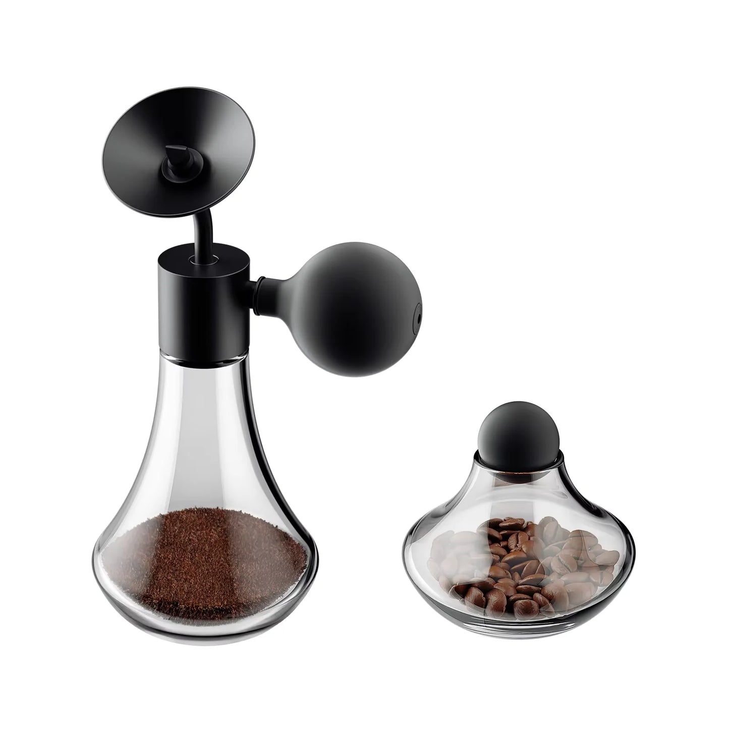 MHW-3BOMBER Coffee Aroma Bottle & Display Jar Coffee Bean Container Sample Storage Jar Coffee Scent Display For Barista Tasting