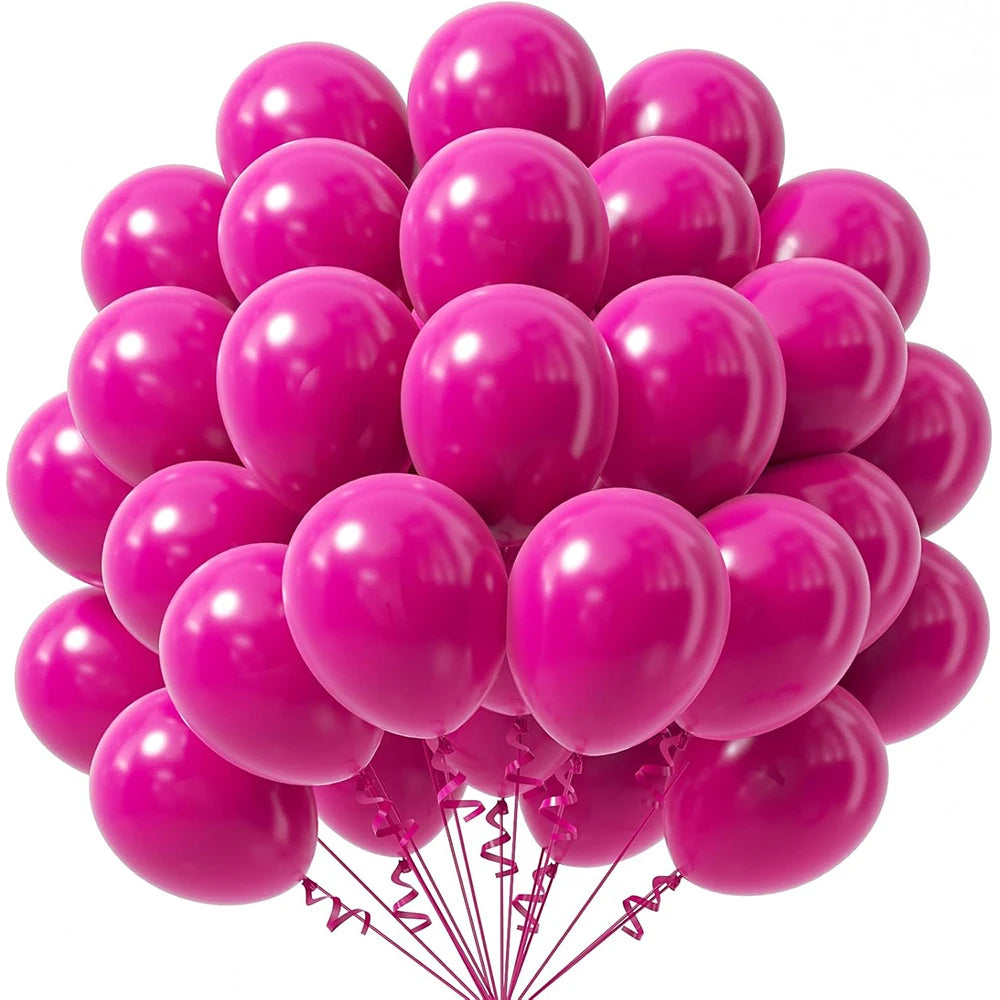 10/12inch 10/20/30pcs Red Royal Blue Balloons Yellow Jungle Green Ballon Carnival Circus Globos Baby Shower Birthday Party Decor