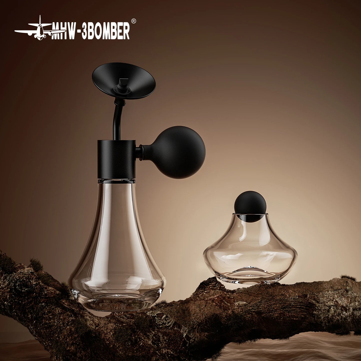 MHW-3BOMBER Coffee Aroma Bottle & Display Jar Coffee Bean Container Sample Storage Jar Coffee Scent Display For Barista Tasting