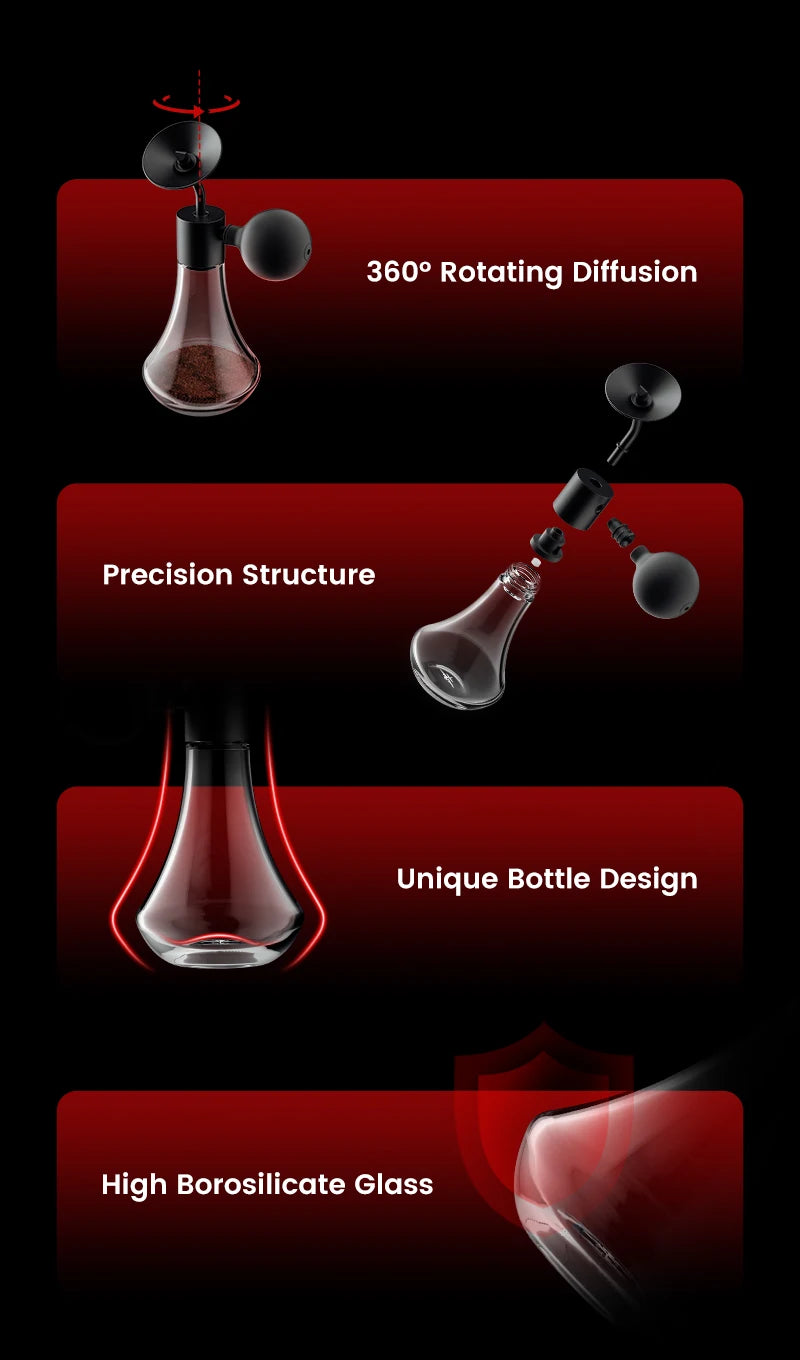 MHW-3BOMBER Coffee Aroma Bottle & Display Jar Coffee Bean Container Sample Storage Jar Coffee Scent Display For Barista Tasting