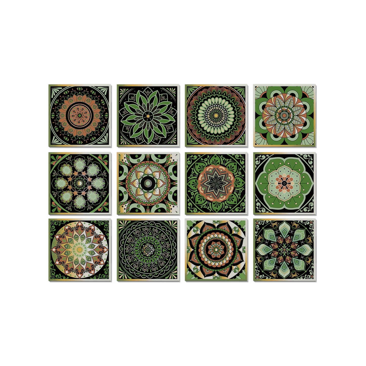Classic Tile Self-adhesive Wallpaper, Waterproof Thickened PE Foam Wall Sticker for Bedroom, Bathroom, Kitchen, Tile Sticker