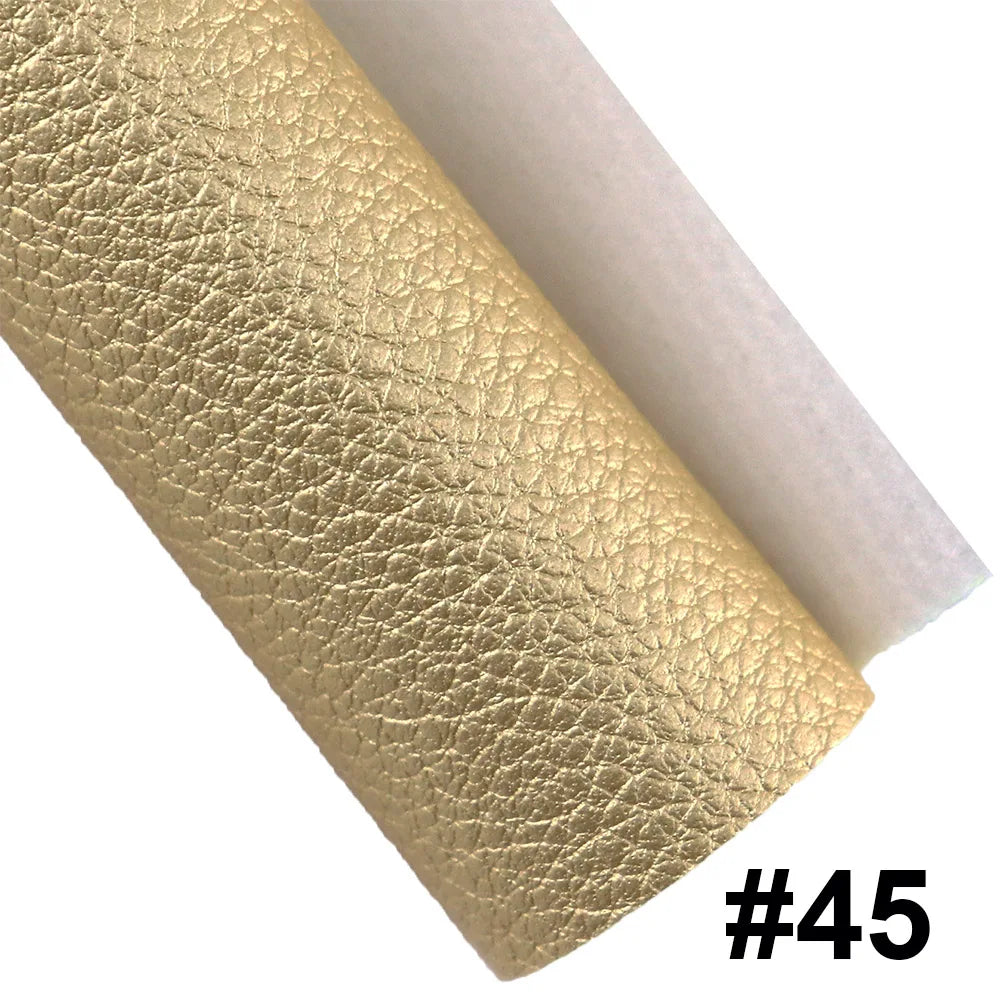 30x132cm Roll Neon Pink Yellow Litchi Textured Soft Faux Synthetic PU Leather Fabric For Handbags Bows Sewing Craft DIY BH469