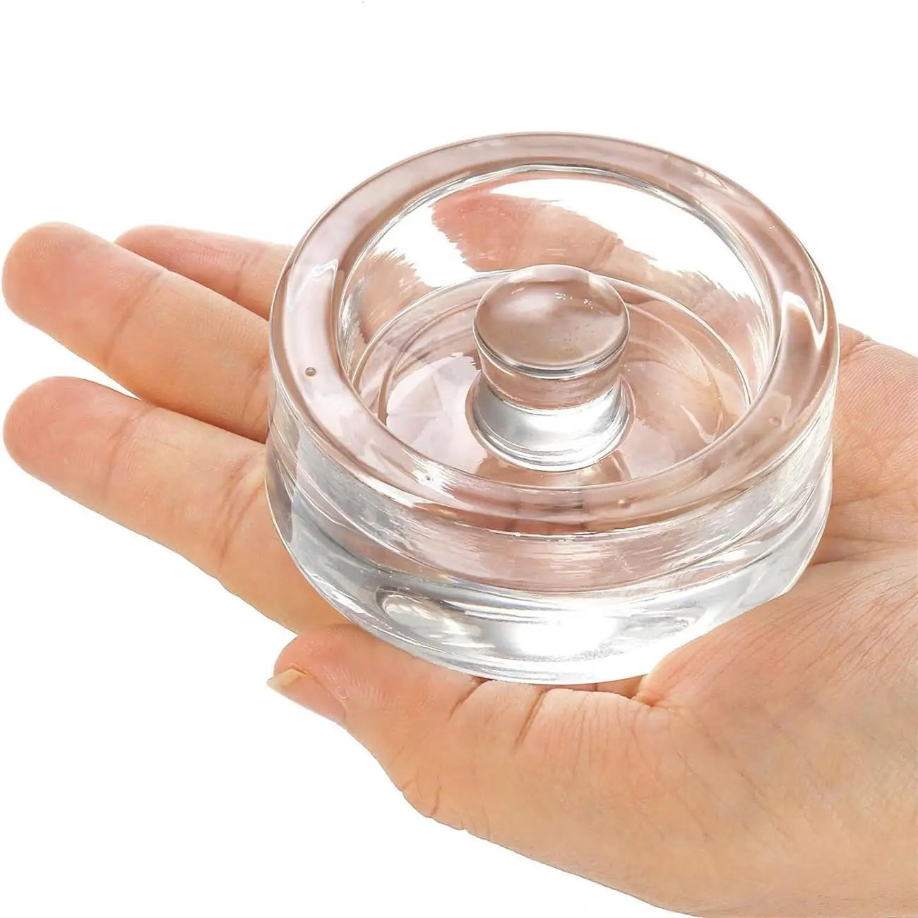 1/2pcs Fermented Glass Weights Wide Mouth Jars Lids Kitchen Gadgets Sealed Storage Container Lids Cheese Fermentation