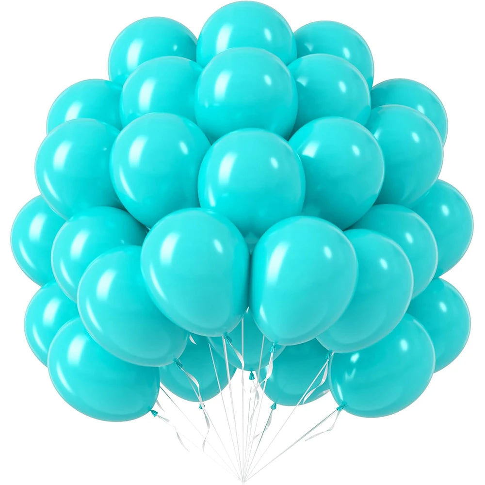 10/12inch 10/20/30pcs Red Royal Blue Balloons Yellow Jungle Green Ballon Carnival Circus Globos Baby Shower Birthday Party Decor
