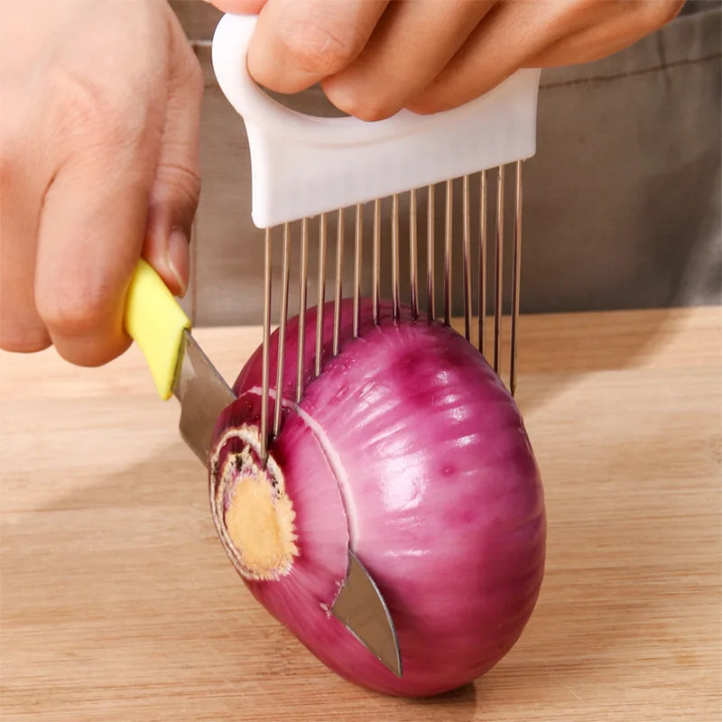Onion Plugs Tomatoes Potatoes Cutters Onion Pins Fruit & Vegetable Tools Cutter Lemon Onion Holder Kitchen Gadgets