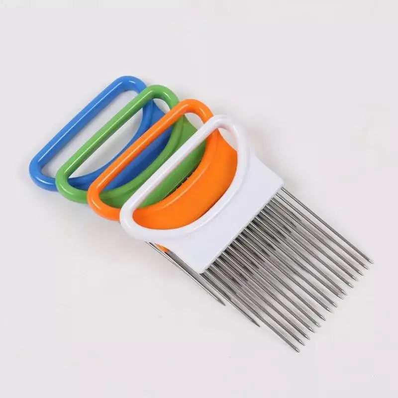 Onion Plugs Tomatoes Potatoes Cutters Onion Pins Fruit & Vegetable Tools Cutter Lemon Onion Holder Kitchen Gadgets