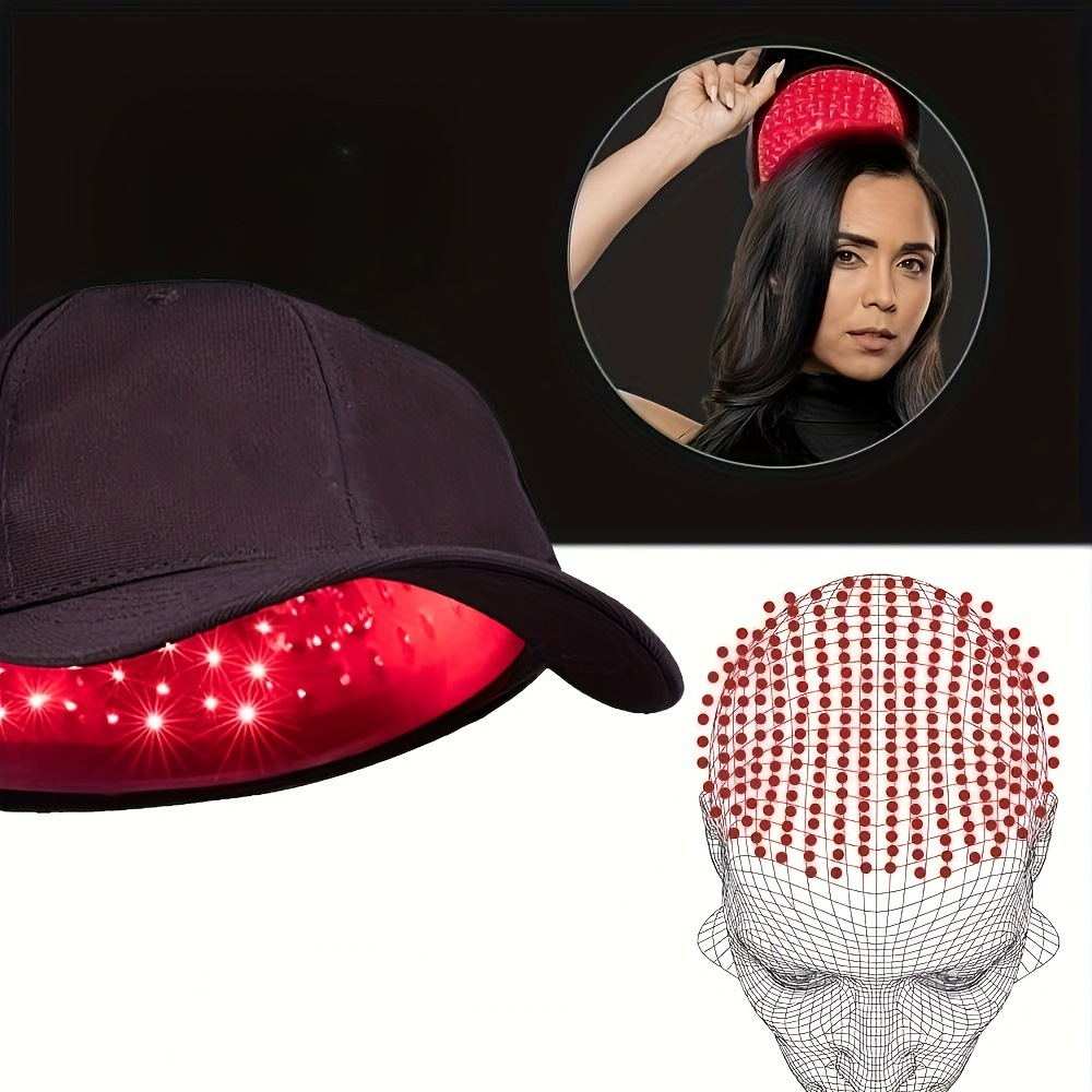 Cappellino per terapia a luce rossa