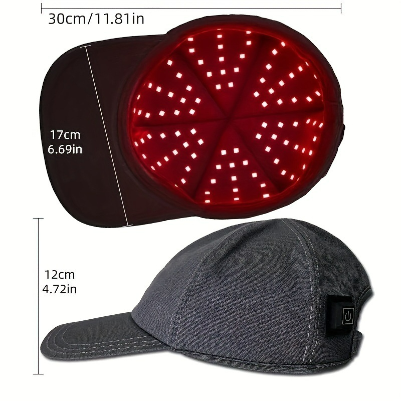 Cappellino per terapia a luce rossa