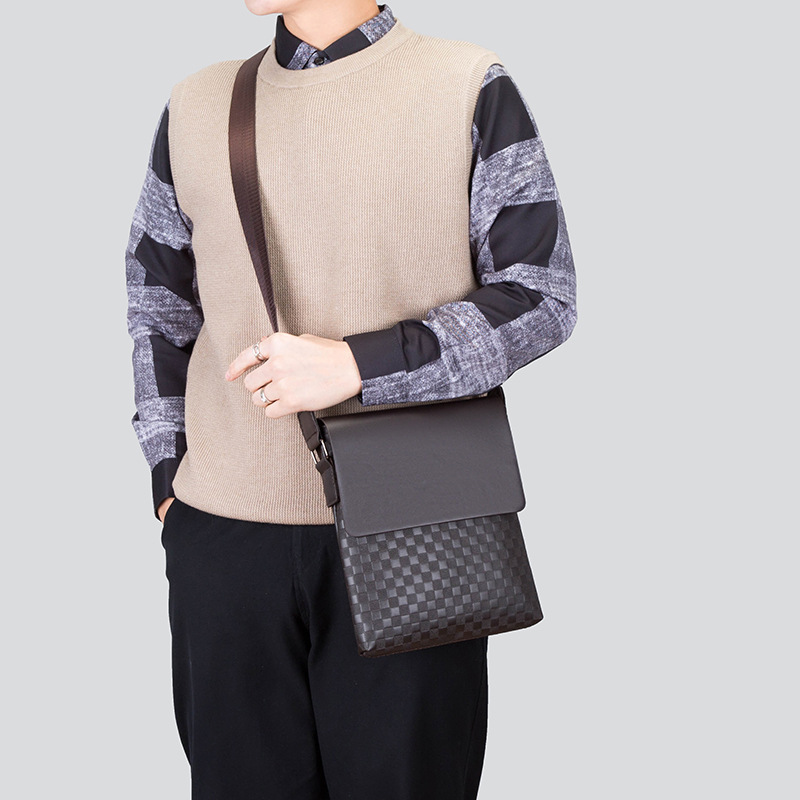 Borsa a tracolla da uomo, casual